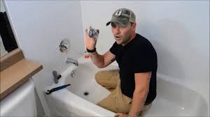 Place the flange in the drain hole. How To Replace A Bathtub Drain Youtube