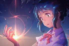 Kimi No Na Wa Anime Art Poster In 2020 Your Name Anime Anime Wallpaper 1920x1080 Kimi No Na Wa Wallpaper