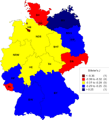 Um eine einschätzung zu erlangen, welche bundesländer eigentlich wie groß sind und wie viele einwohner diese besitzen, kann gut eine entsprechende tabelle ausgefüllt werden. Billeter S J For German Men Measured For Bundeslander Classified Download Scientific Diagram