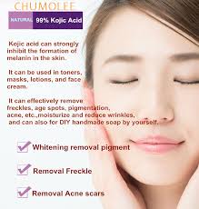 How long does it take to work? Chumolee 99 Kojic Acid Powder Alpha Arbutin Serum Remove Melasma Acne Pigment Melanin Dark Sopt Skin Care Whitening Face Cream Facial Self Tanners Bronzers Aliexpress