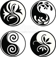 Set Of Yin Yang Symbols Cool Pic Yin Yang Tattoos Einfache Sachen Zum Zeichnen Zeichenvorlagen