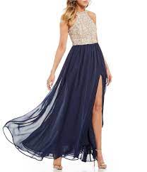 Xtraordinary Chain Lace Bodice Long Dress Dillards Dillards Prom Dress Long Dress Lace Dress Long