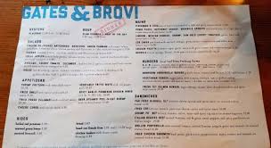Once back on the bus, we headed into interlaken to grab one more grand tour cache and dinner. The Dinner Menu Picture Of Gates Brovi Madison Tripadvisor