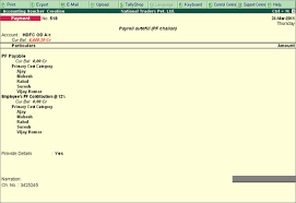Makes default in the payment of any charges payable. Record Pf Payments Payroll