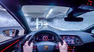 Door mirrors (electrically adjustable, folding and heated) led headlights with dynamic turn signals. 2019 Seat Leon Cupra 290ps Night Pov Drive Onboard 60fps Youtube