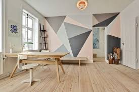 Painting a room is one of the easiest, and least expensive ways to freshen up or completely change the look of a room. 24 Stylish Geometric Wall Decor Ideas Home Wall Design Home Decor