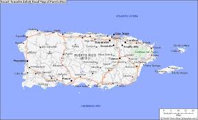 Map Of Puerto Rico Cities Map Of Puerto Rico With Cities Puerto Rico Detailed Road Map With San Juan Puerto Rico Puerto Rico Puerto Rico Trip