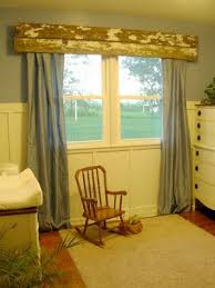 Putting a little extra thought into window treatments can result in these farmhouse style shutters are a perfect rustic idea. Barn Wood Valance Rustic Window Treatments Wood Valance Home