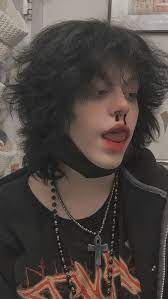 Pin By Sweet Heart On I Want My Hair Short Again In 2021 Fluffy Hair Goth Hair Androgynous Hair