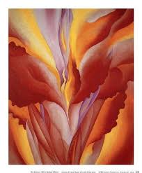 Red Canna By Georgia O Keeffe Georgia O Keeffe Georgia Okeefe O Keeffe Paintings