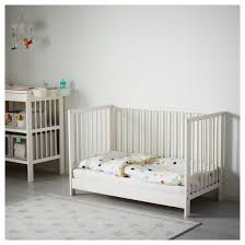 Gulliver Crib White 27 1 2x52 Ikea Ikea Baby Room Ikea Mattress Crib Toddler Bed
