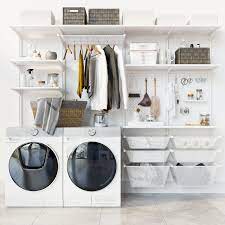 Wall Module Algot 13 Washing Machine Laundry Set 3d Model Ikea Laundry Room Ikea Laundry Ikea