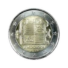 2 euros commémorative andorre 2015. 2 Euros Andorre Bu Et Be Philatelie72