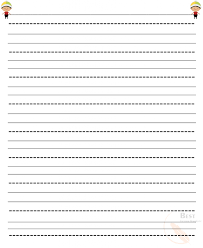 It is quite easy to see how a printer feeds the sheets of paper. Free Printable Lined Paper Templates For Kids In Pdf