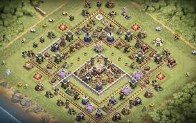 Th11 War Base 038 Trophy Farming Base Layouts Pemandangan Desain Wallpaper Ponsel
