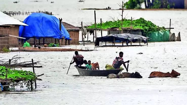 Flood situation in Assam, Arunachal Pradesh worsens; frontier areas cut off  | Guwahati News - Times of India