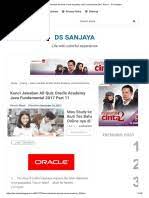 Kunci jawaban oracle section 2. Section 2 Quiz 1 L1 L7 Pdf Control Flow Subroutine