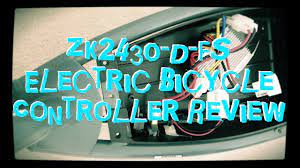 The core function of a dc motor controller is to periodically read the throttle setting and adjust the current being supplied to the motor. Zk2430 D Fs Electrical Bicycle Controller Youtube