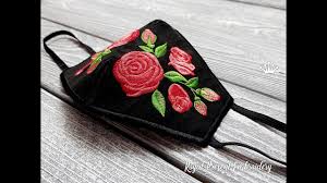 Welcome to our stitching family! Ith Face Mask For Kids And Adults Free Machine Embroidery Design 4 Sizes Youtube