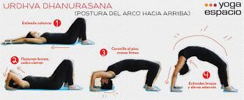 Urdhva Dhanurasana Yoga Brazos Motivacion