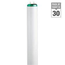 Black lights come in fluorescent, incandescent, mercury vapor and led technologies. Philips 40w Cool White 48 Inch T12 Fluorescent Light Bulb 30 Pack The Home Depot Canada