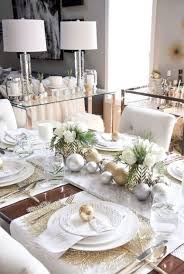 A dessert spoon and fork should be centered. 22 Winter Centerpieces Table Settings Decoration Christmas Table Settings Christmas Table Decorations Christmas Tablescapes