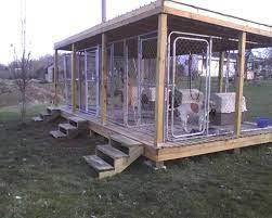 Many people are replacing their old dining table with metal table. Ukc Forums More Above Ground Kennel Pics Please Dog Kennel Roof Dog Kennel Flooring Kennel Ideas Outdoor