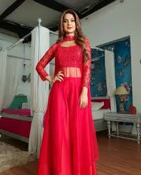 Jennifer Weinget Bepanah Tv Actress Indian Fashion Dresses Red Colour Dress Dress Indian Style