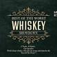 Best of the Worst Whiskey Showdown Series event image