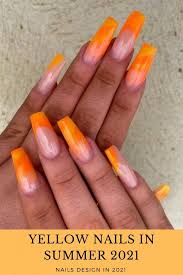 An infection or a reaction from a product you've been using, such as nail polish. Beautiful Yellow Nails Design In Different Nail Shapes 2021