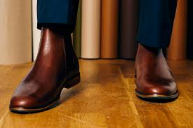 Chelsea boots bout fleuri georges cuir marron. Ø¹Ù„ÙƒØ© Ù…Ù„Ø§Ø­Ø¸Ø© Ø¨Ø¥Ø®Ù„Ø§Øµ Boots Homme Marron Daim Imthebluedot Com