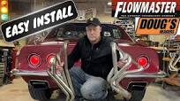 Easy C3 Corvette Exhaust Installation - Doug's Headers with FlowMaster  Exhaust.