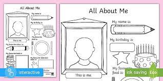 Take 2 layers of tissue paper and draw these beautiful messages on the. All About Me Questions Worksheet Icebreaker Activity