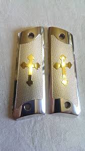 Black And Gold 1911 Grips Custom 1911 Grips Made By Eric Jenness Found Him On Fb Custom 1911 Grips Custom 1911 Guns 1911