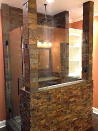 Your man cave is probably in your house or indoors. Man Cave Shower Remodel Mediterranean Bathroom Other By Falcon Development Houzz