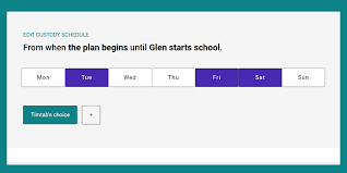 Todd if you have a kid, you're likely no stranger t. Custody Schedule Examples By Age Top 24 Timtab