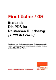 Die cdu ist die volkspartei der mitte. Findbuch 9 Rosa Luxemburg Stiftung