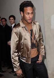 Neymar da silva santos junior. Neymar David Beckham At Paris Fashion Week Soccerbible