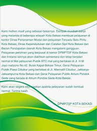 Ditambah lagi dengan kondisi ekonomi yang kembali membaik, ada. Dpmptsp Kota Bekasi Juni