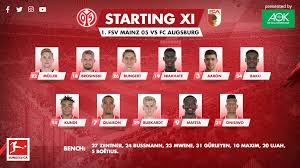 Fc köln vs mainz 05 fight for survival. Mainz 05 English On Twitter Our Starting Xi For Today It S A Bundesliga En Debut For 18 Year Old Jonathan Burkardt Upthemainz M05fca