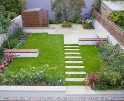 A Wide View From The First Floor Of This House In Twickenham South London Shows The Whole Garden Modern Garden Design Urban Garden Garden Design Layout