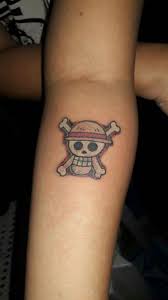 One Piece Straw Hat Pirates Tattoo Tattoos Word Tattoos One Piece Straw Hats