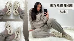 Multiple ventilation ports allow feet to breathe, while textured interiors offer no. Yeezy Foam Runner Sand Honest Review Unboxing On Feet Youtube