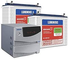 Luminous Cruze 2kva Inverter With Rc 18000 Battery 2 Batteries