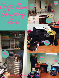 If you appreciate wooden decor and want a simple way to bring it into your room, consider wooden triangle shelves. 7 Craft Room Decorating Ideas Creatively Crafting