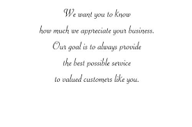 Most forms of customer thank you messages come in the form of email with the abundance of online ordering. Quotes Thank You For Customers Quotesgram