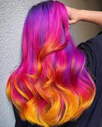 16 Bold Hair Colors To Try In 2019 Bold Hair Color Hair Colour Design Summer Hair Color