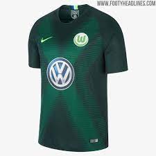 The little ones are covered: Nike Wolfsburg 18 19 Home Away Kits Released Footy Headlines Home T Shirts Shirts Vfl Wolfsburg