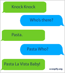 But thats just why we love em. Good Knock Jokes