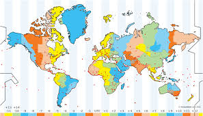 Africa Time Zones Map Jackenjuul